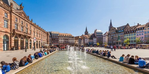 Fountain at Place Kleber