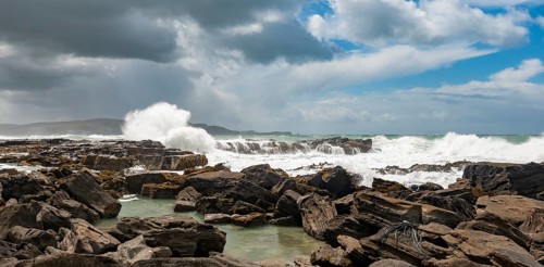 High waves