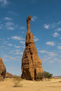 Single rock tower