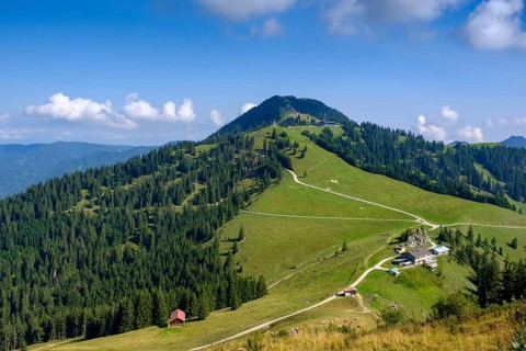 View from Setzberg to Wallberg