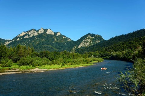 Dunajec near Cerveny Klastor