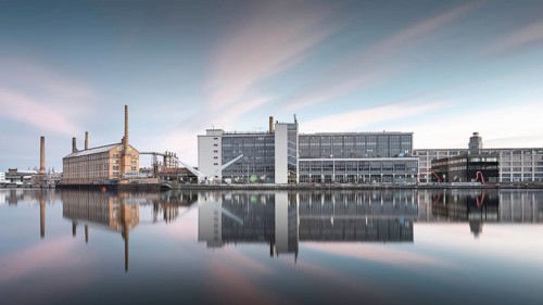 Industrial architecture on the Spree