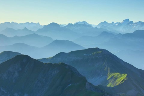 View from the Brienzer Rothorn