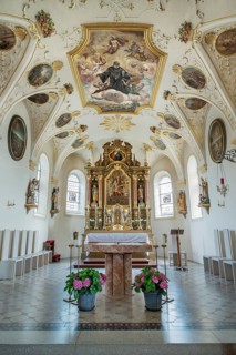 Chancel with main altar