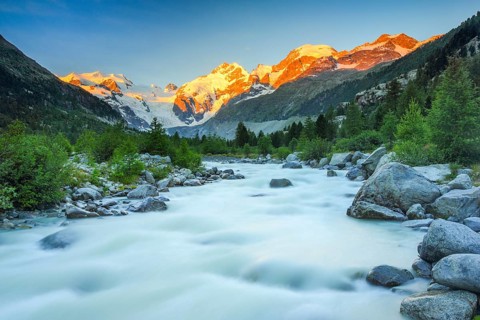 Morteratsch valley