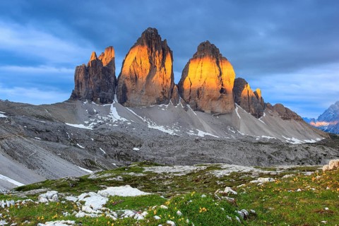 Three Peaks in summer