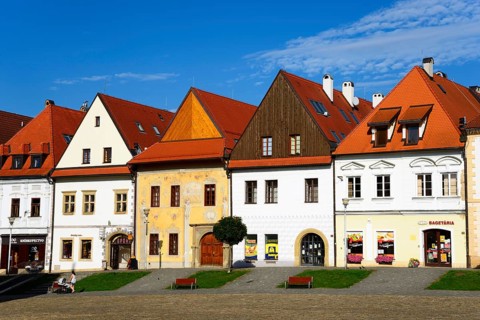 Houses on the market square