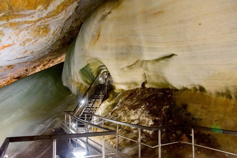 Dobschau Ice Cave or Dobsina Ice Cave