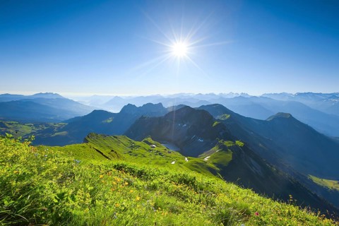 View from the Brienzer Rothorn