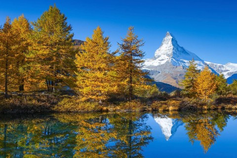Matterhorn and Lake Grindji