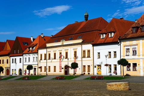 Houses on the market square