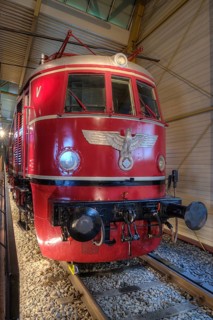 Electric locomotive E 19 12 of the Deutsche Reichsbahn