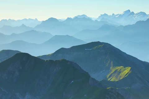 View from the Brienzer Rothorn