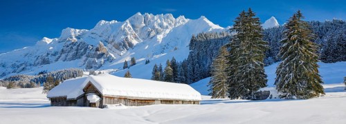 Alpstein massif with Saentis