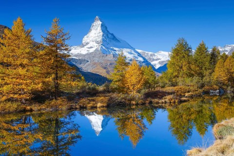 Matterhorn and Lake Grindji