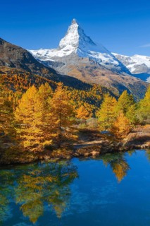 Matterhorn and Lake Grindji