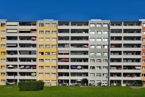 High-rise facade