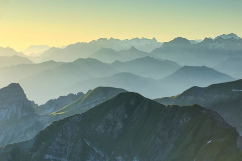 View from the Brienzer Rothorn