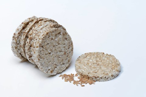 Dinkel wheat-waffles and grains