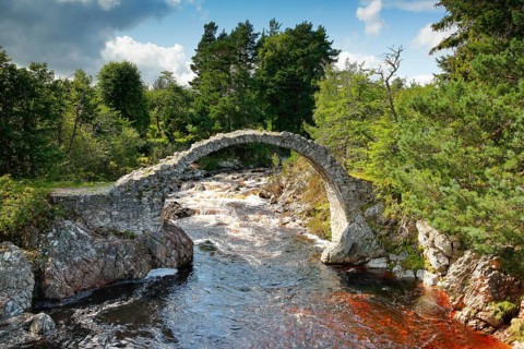 Carrbridge with Dulnain River
