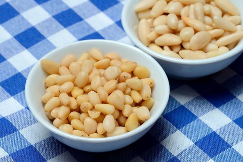 Cedar and pine nuts