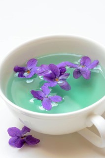 Violet tea