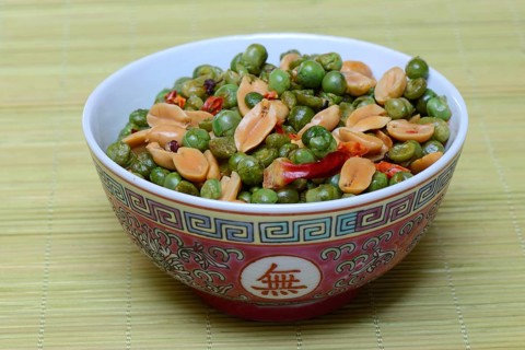 Asian snacks in shell