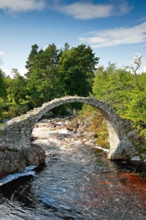 Carrbridge with Dulnain River