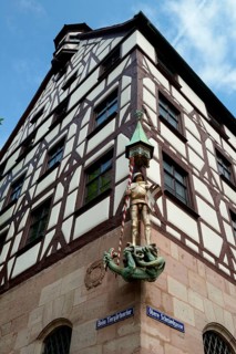 Statue of St. George with the Dragon