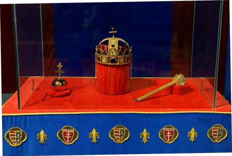 Replica of the Hungarian royal crown