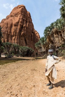 Toubou boy at Guelta d'Archei waterhole