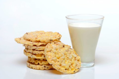 Corn wafers and corn kernels
