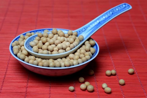 Soybeans in shell