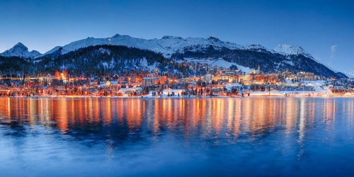 St. Moritz and Lake St. Moritz