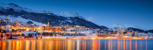 St. Moritz and Lake St. Moritz
