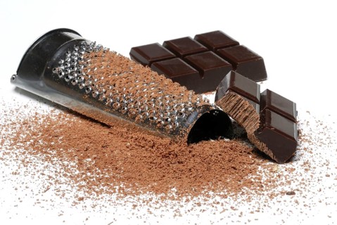 Grated dark chocolate