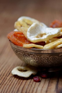 Peel with dried fruit