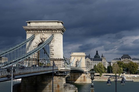 Szechenyi Chain Bridge over the Danube