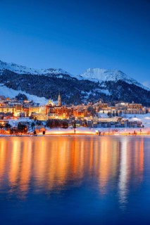 St. Moritz and Lake St. Moritz
