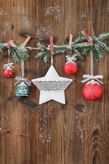 Natural Advent Decoration