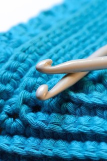 Crochet hooks with manual work