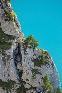 Lake Lucerne and rock face