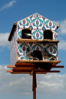 Dovecote with tiles from Avanos