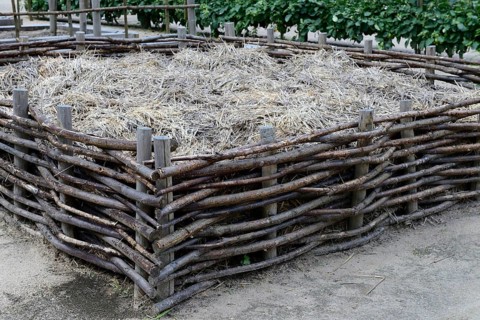 Wattle fence