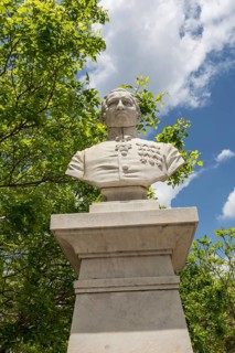 Monument in the Parque Jose Marti in Cienfuegos