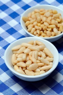 Cedar and pine nuts