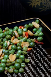 Asian snacks in shell