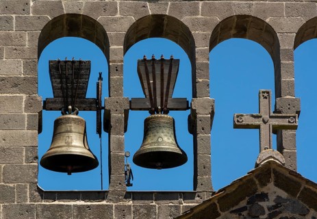 Bells in the Bell tower of the church Saint Gal