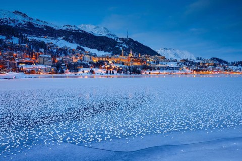 St. Moritz and Lake St. Moritz
