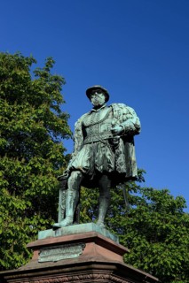 Statue of Duke Christoph von Wuerttemberg